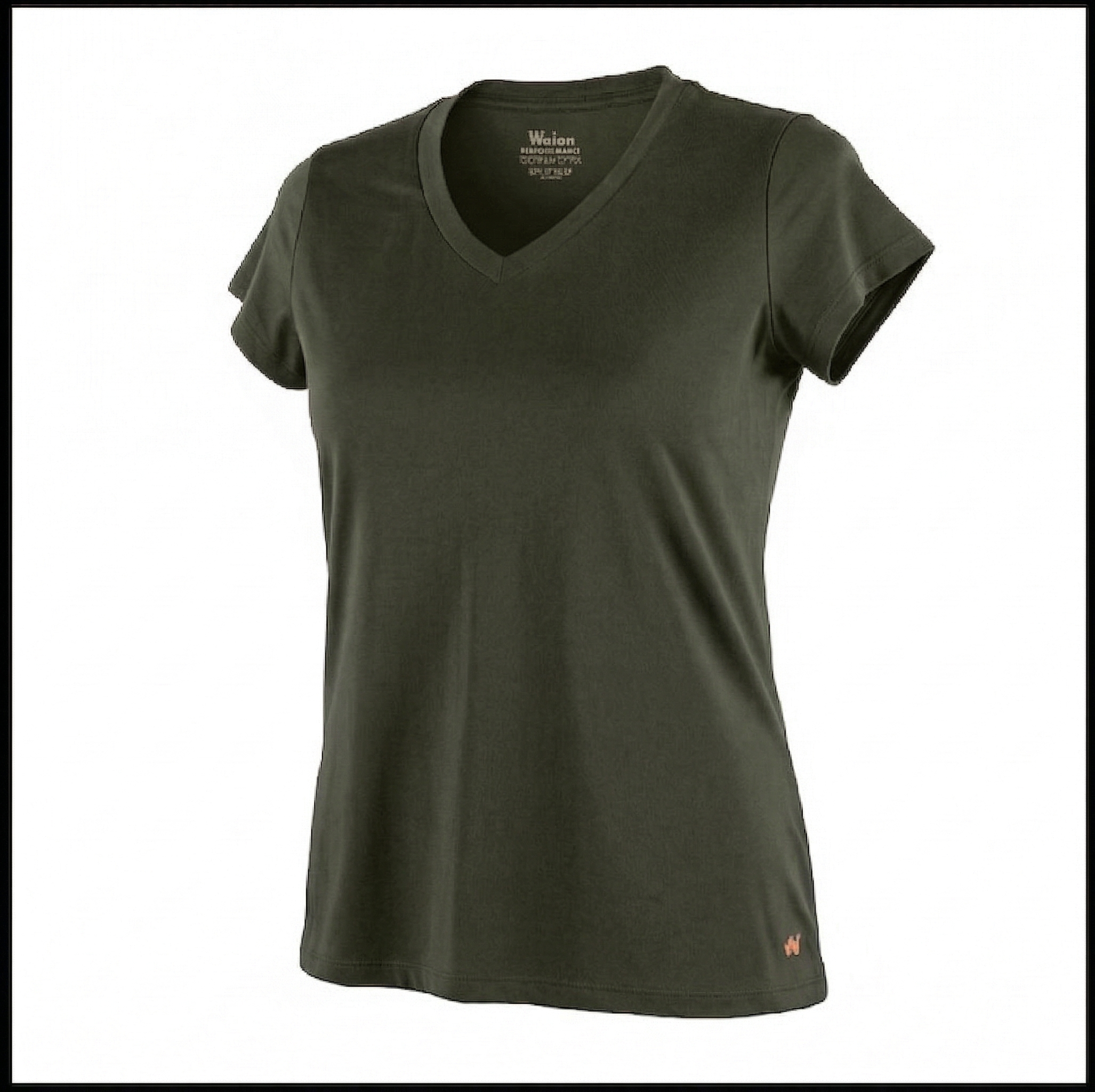 Camiseta Biotech Tundra Green Feminina Gola "V"
