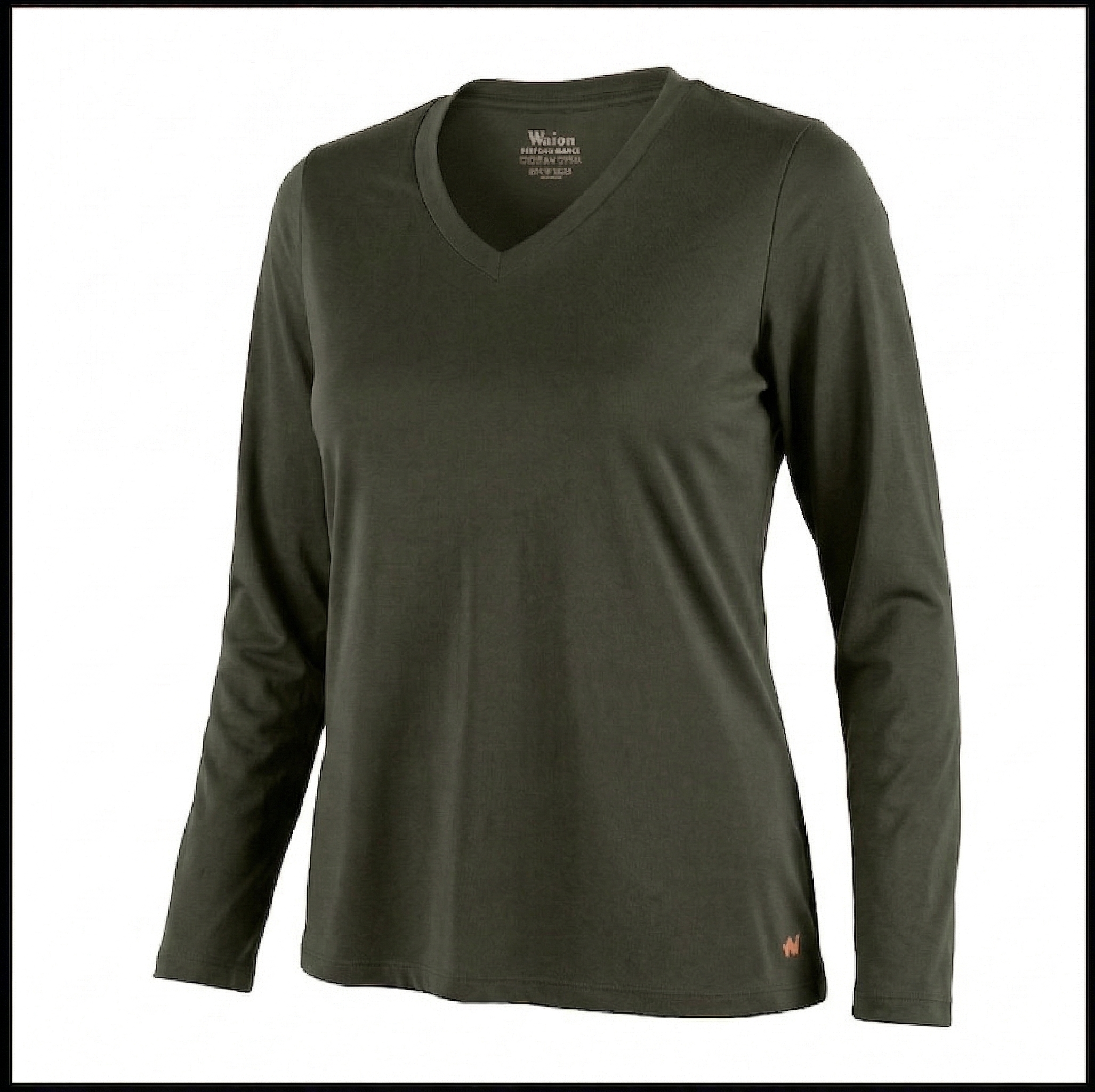 Camiseta Biotech ML Tundra Green Feminina Gola "V"