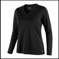 Camiseta Biotech ML Black Feminina Gola "V"