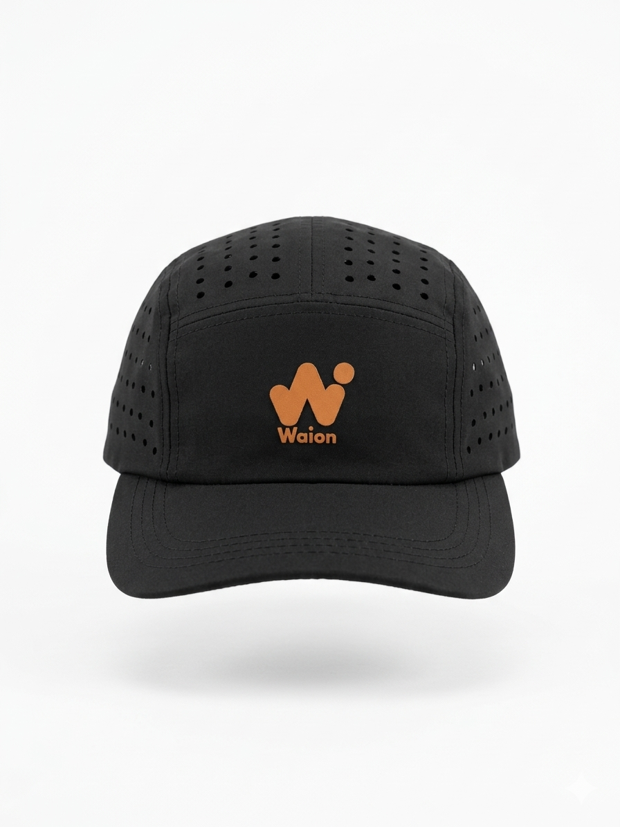 Boné de Corrida Performance Black