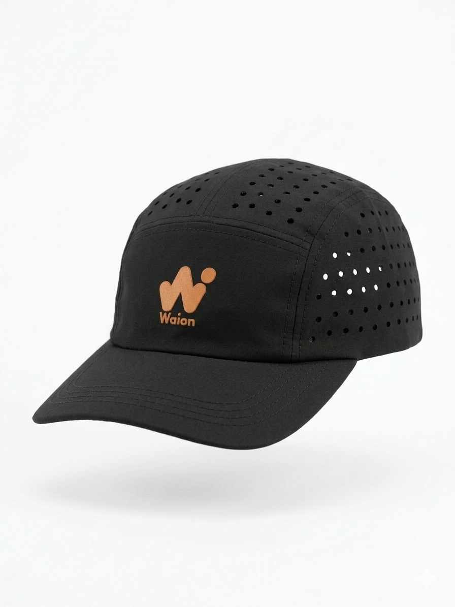 Boné de Corrida Performance Black