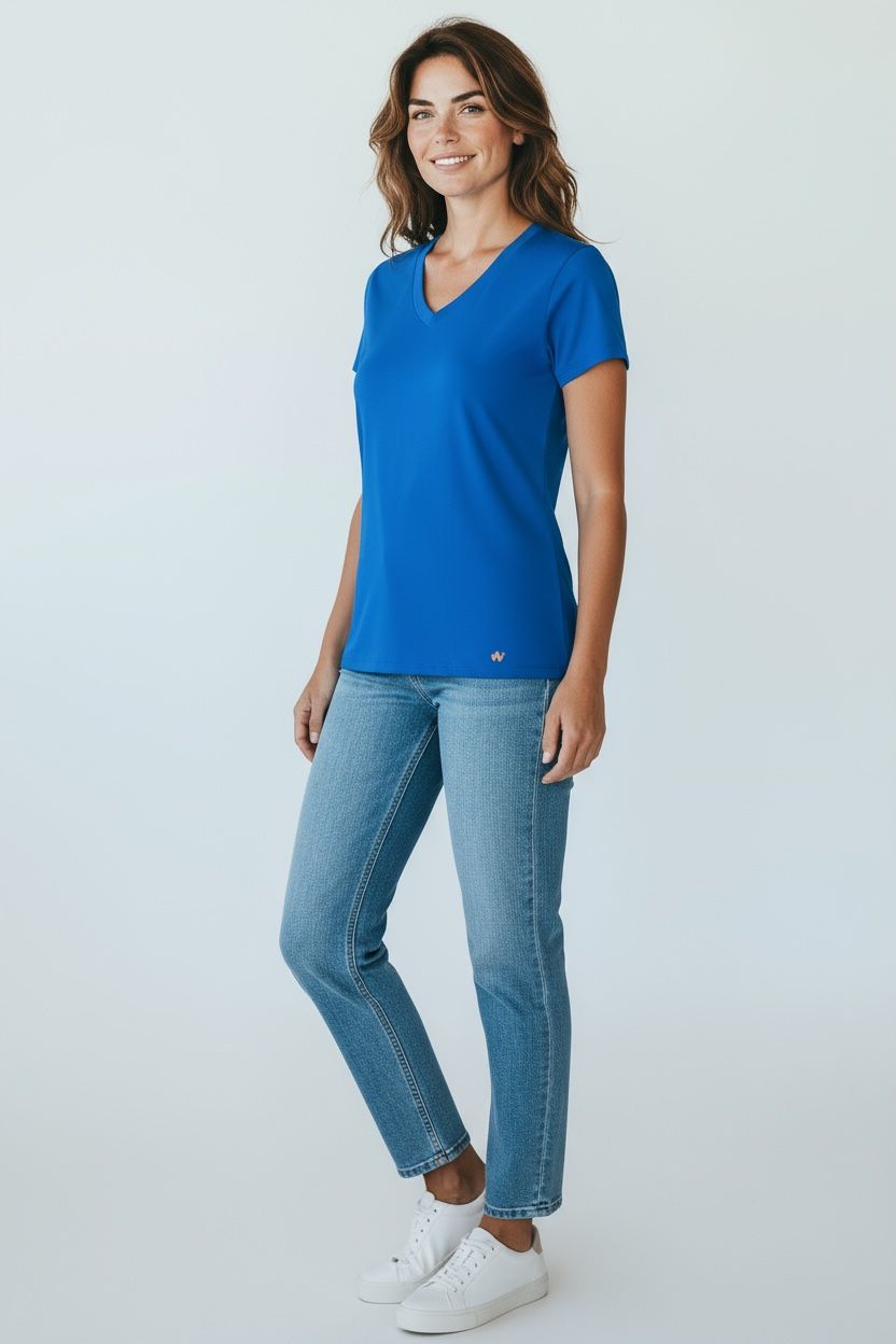 CAMISETA TECH T-SHIRT AIRFLOW - SKYBLUE