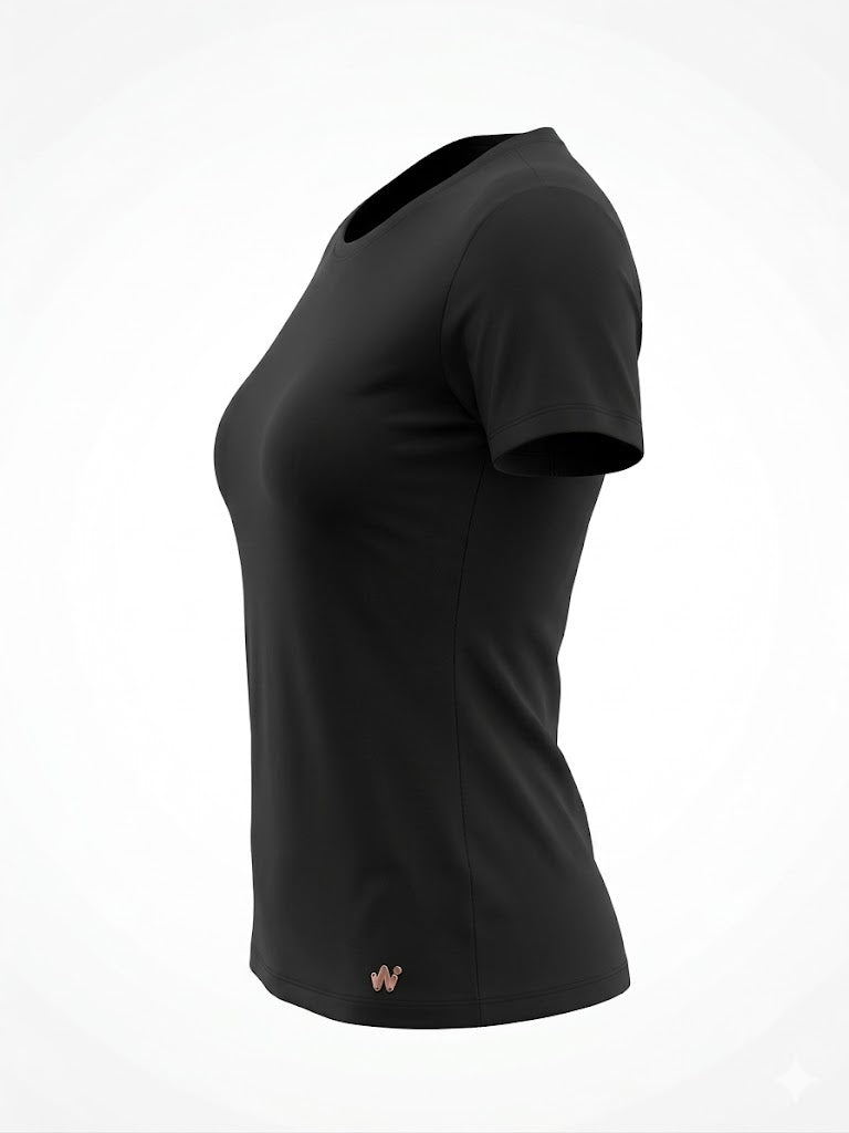 Camiseta Biotech Black Feminina
